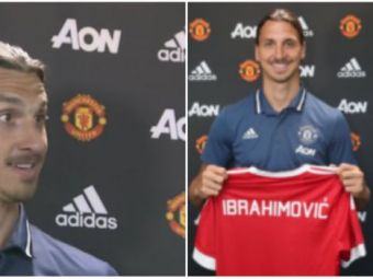 
	&quot;Cu ce numar o sa joc?...SERIOS?! Ce tare&quot; Faza nevazuta de la prezentarea lui Ibrahimovic la United. Ce tricou va prelua
