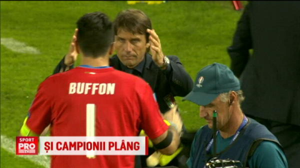 LACRIMI de campion! Buffon si-a luat adio de la EURO cu ochii in lacrimi: 