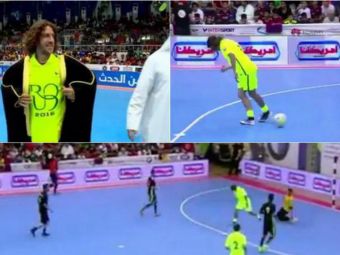 
	N-ai zice ca a fost fundas :) Puyol a facut spectacol la un meci de futsal jucat in Kuweit: gol superb cu calcaiul | VIDEO
