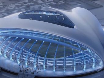 VIDEO Cum arata ACUM noua super arena a Craiovei. Olguta viseaza la o inaugurare de vis cu Real Madrid in 2017