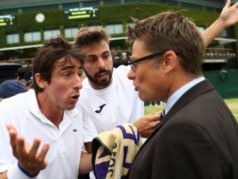 Scandal bizar la Wimbledon: un jucator e acuzat ca a urinat pe teren, in pauza dintre game-uri 