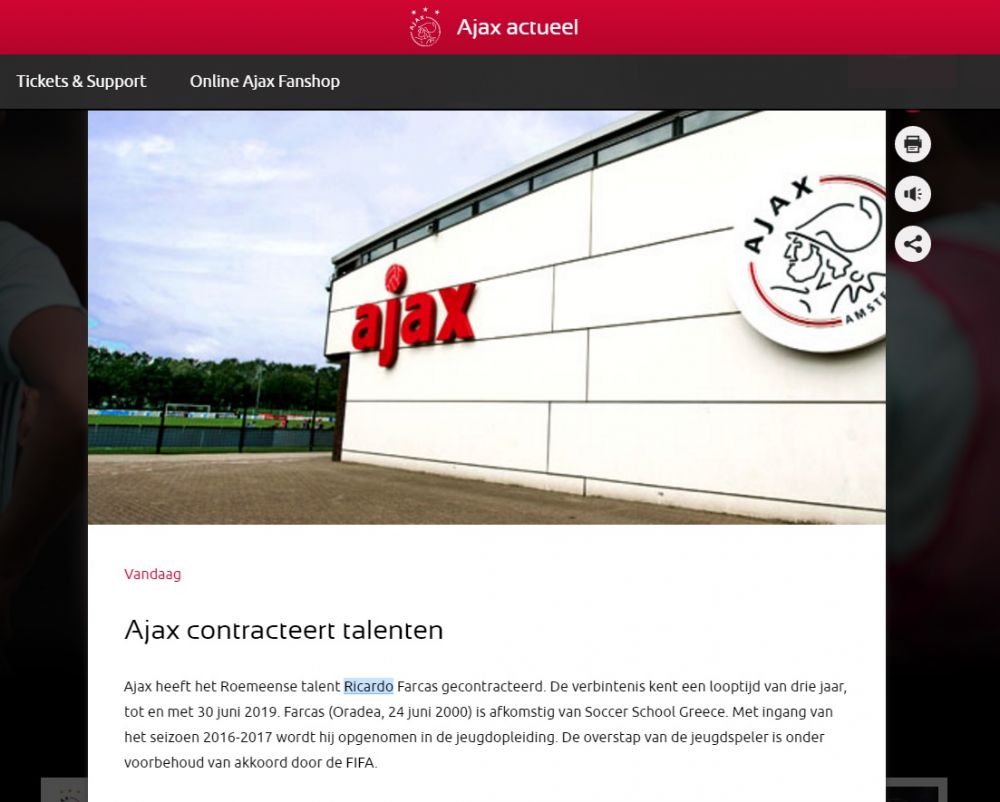 Un roman, pe urmele lui Chivu: capitanul Romaniei U17 a semnat cu Ajax, dupa doi ani la una dintre academiile lui Arsenal_2