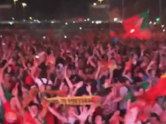 
	Dementa totala in Lisabona! VIDEO: Cum s-au trait primele secunde de dupa fluierul final in centrul Lisabonei
