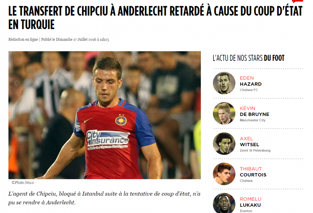 Transferul lui Chipciu la Anderlecht, intarziat de evenimentele din Turcia. Ce se intampla cu impresarul jucatorului_1
