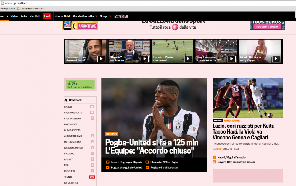Gazzetta dello Sport se deschide iar cu numele lui Hagi, pentru prima data dupa 15 ani. "Calcaiul lui Ianis" i-a vrajit pe italieni_3