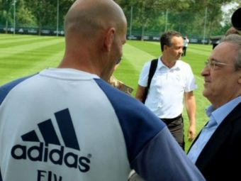 &quot;Hai ca i-am pacalit!&quot; Dialogul incredibil intre Zidane si Florentino Perez surprins de Marca. Ce vorbeau de Barcelona
