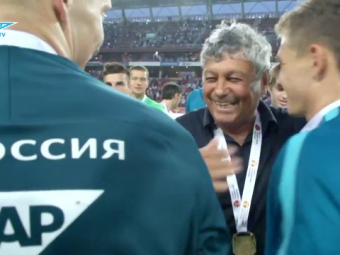 Imaginile bucuriei pentru Lucescu in Rusia. Cum a reactionat dupa ce a cucerit primul trofeu la Zenit