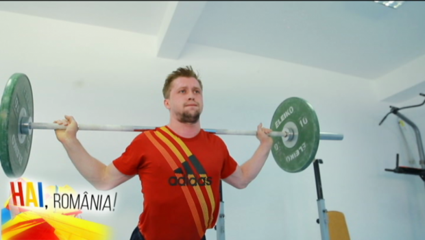 
	HAI, ROMANIA | Povestea halterofilului roman care ridica 15 tone si se pregateste pentru o medalie istorica la Rio! &quot;Dupa antrenament te simti de parca ai fost batut!&quot;
