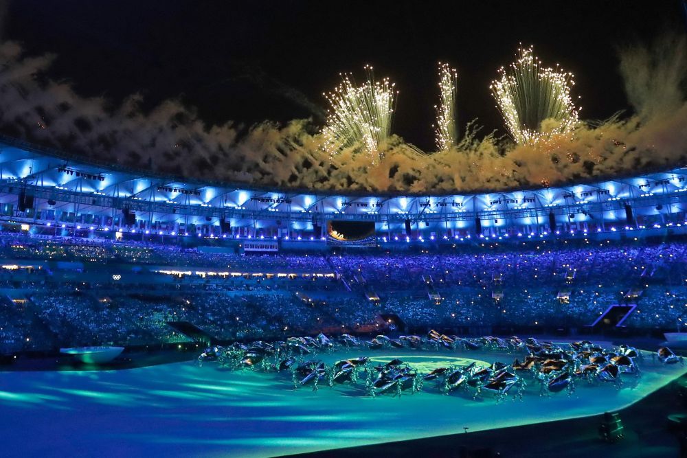 FOTO Cele mai tari imagini de la ceremonia de deschidere a Jocurilor Olimpice. O imagine cat 1 MILION de cuvinte: cele doua lumi de la Rio_2