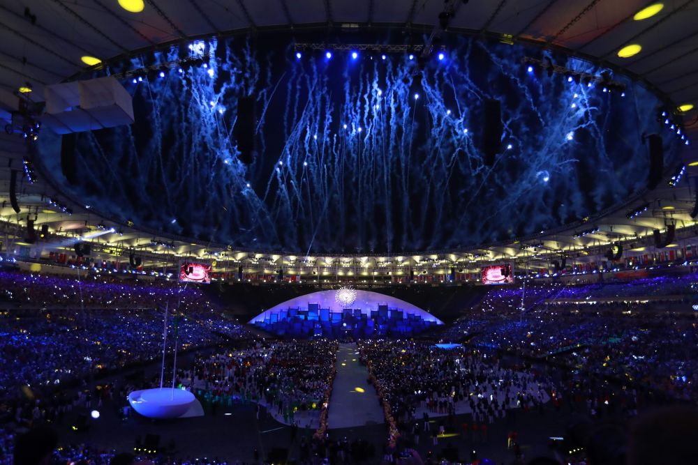 FOTO Cele mai tari imagini de la ceremonia de deschidere a Jocurilor Olimpice. O imagine cat 1 MILION de cuvinte: cele doua lumi de la Rio_12
