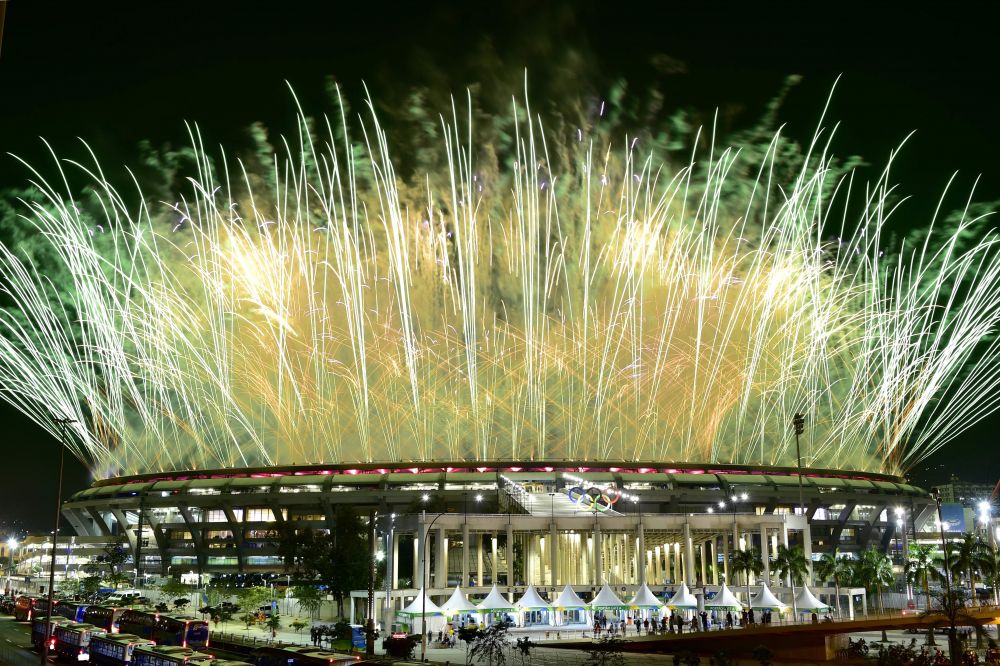 FOTO Cele mai tari imagini de la ceremonia de deschidere a Jocurilor Olimpice. O imagine cat 1 MILION de cuvinte: cele doua lumi de la Rio_14