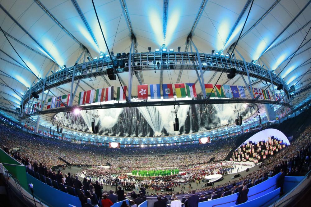 FOTO Cele mai tari imagini de la ceremonia de deschidere a Jocurilor Olimpice. O imagine cat 1 MILION de cuvinte: cele doua lumi de la Rio_3