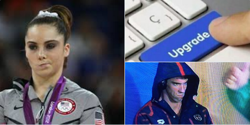 GENIAL! Fata lui Phelps a devenit virala :)) Toate glumele de pe Internet dupa ce americanul s-a uitat urat la un adversar_1