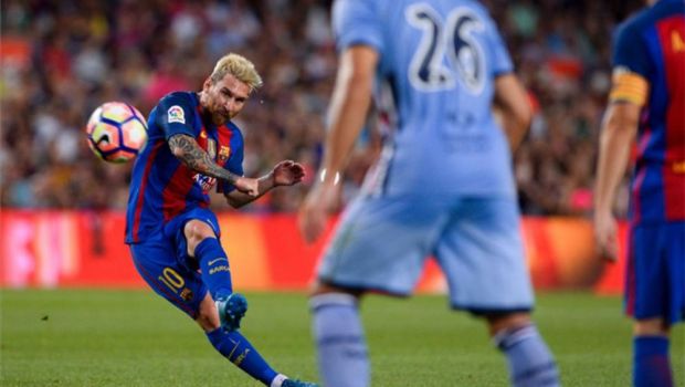 
	Messi SHOW! Doua goluri si o pasa fenomenala catre Suarez! Argentinianul a inscris din lovitura de la 30 de metri. VIDEO
