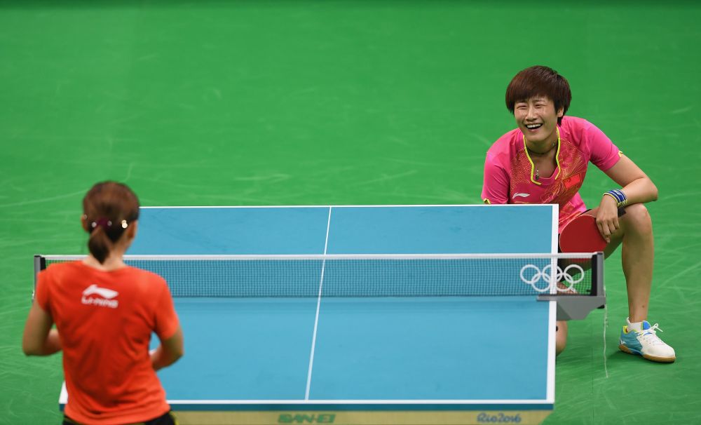 Jocurile Olimpice nu inseamna doar lacrimi. Unii atleti se distreaza de minune la Rio :)) 15 momente cu zambetul pe buze - GALERIE FOTO_1