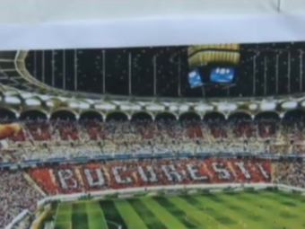 &quot;S-a vazut frumos, nu?&quot; Dinamovistii au pus poza cu coregrafia pe stadion! Jucatorii promit si victoria in derby
