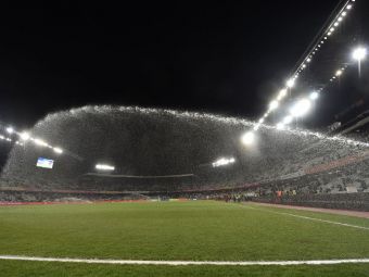 
	UEFA a inspectat Cluj Arena si a ramas in pronuntare: FRF afla pana maine daca meciul Romania - Muntenegru se joaca la Cluj sau se muta! &quot;Gazonul va fi 80% refacut&quot;
