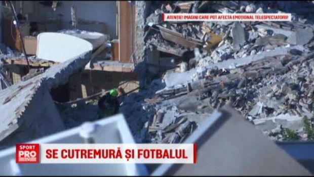 
	S-a cutremurat si fotbalul. Gestul cluburilor din Italia dupa tragedia din urma cu doua zile: toti banii din bilete vor fi donati
