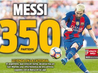 Messi devine LEGENDA in Catedrala fotbalului! Argentinianul joaca meciul 350 in La Liga! Cifre colosale