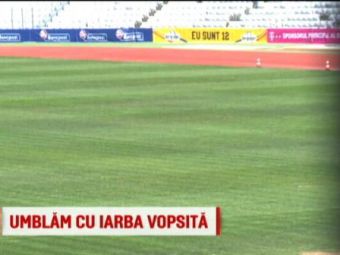 
	Decizie de ultima ora a organizatorilor! Gazonul de pe Cluj Arena va fi VOPSIT pentru meciul cu Muntenegru. VIDEO
