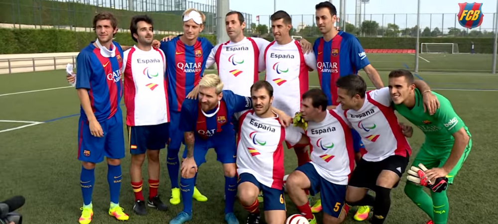 Barcelona Jocurile Paralimpice Lionel Messi Spania