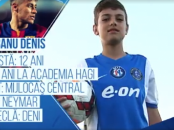 
	Campionii Viitorului | Pustiul de 12 ani care isi fenteaza adversarii la fel ca Neymar. In octombrie va juca pentru Romania la Cupa Natiunilor Danone
