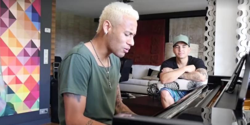 Neymar e mai artist cu mingea la picior decat cu vocea :) Cum suna prima lui melodie, postata pe internet | VIDEO_2