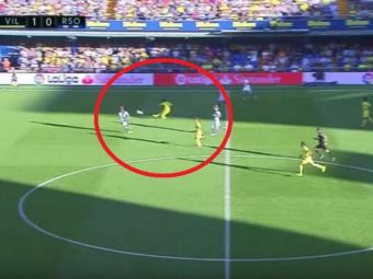 
	Gol formidabil marcat de un viitor adversar al Stelei: Sansone, de la Villarreal, a inscris golul weekendului in Spania, cu un sut de la jumatatea terenului
