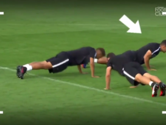 Cum face Hatem Ben Arfa flotari la antrenamentele lui PSG :) A fost scos din lot dupa imaginile astea. VIDEO