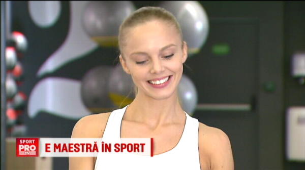 Cum arata cea mai tare fata din Romania la gimnastica aerobica. A inceput sportul cu fotbal si a ajuns multipla campioana mondiala si europeana