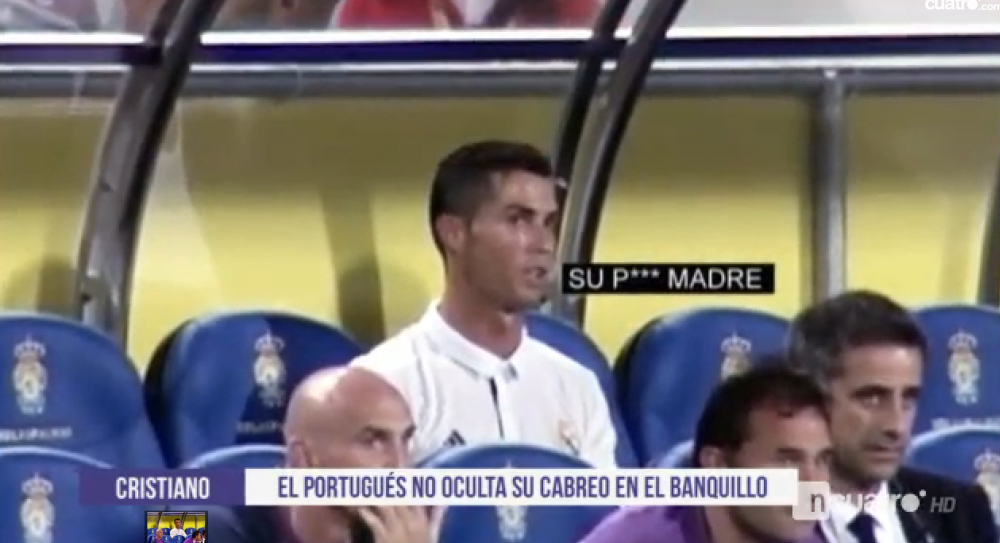 Ronaldo a reactionat la fel ca Budescu dupa prima schimbare la Real: "Puta madre!" Mama portughezului i-a luat apararea! Dortmund - Real, marti, ProTV!_1