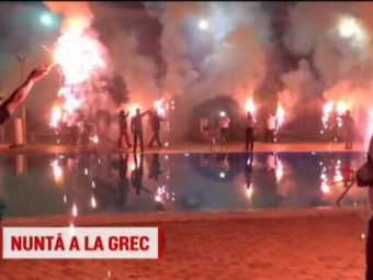 
	Nunta a la grec :) Imagini senzationale: doi fani PAOK s-au simtit la nunta ca pe stadion | VIDEO
