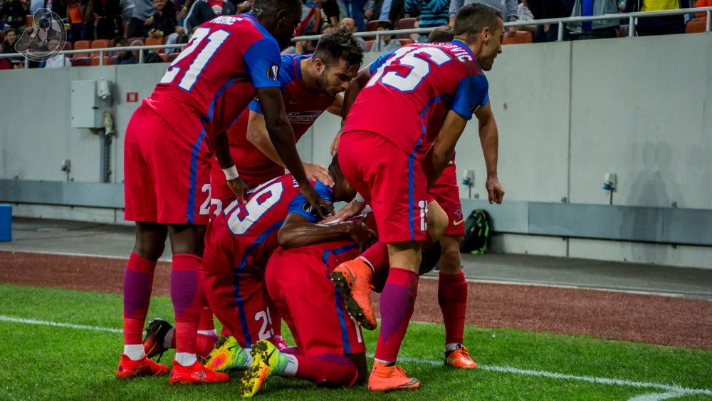 GALERIE FOTO | Cum s-a vazut Steaua - Villarreal de pe National Arena: explozie de bucurie la golul lui Sulley si de nervi la penaltyul refuzat la hentul lui Rukavina_14