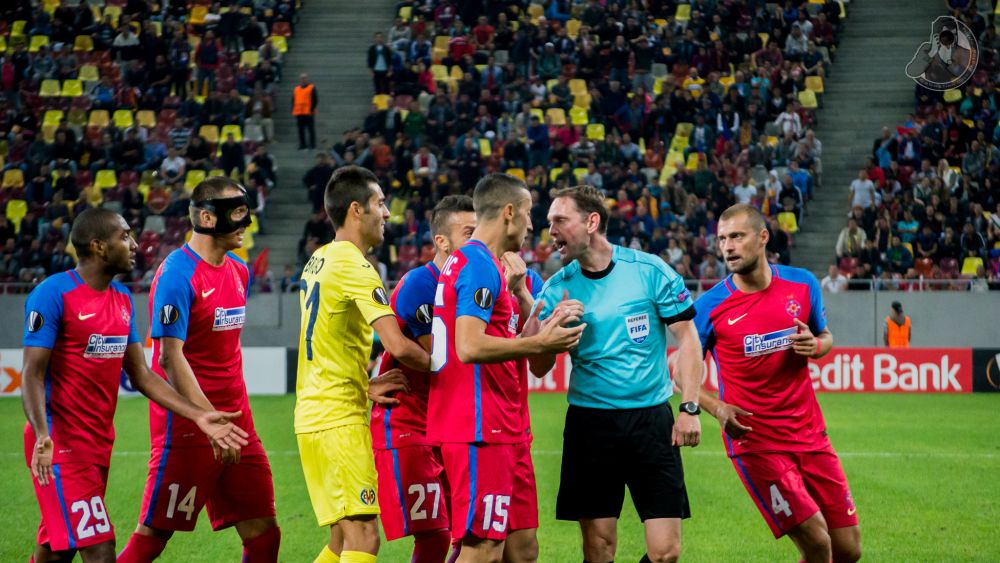 GALERIE FOTO | Cum s-a vazut Steaua - Villarreal de pe National Arena: explozie de bucurie la golul lui Sulley si de nervi la penaltyul refuzat la hentul lui Rukavina_17