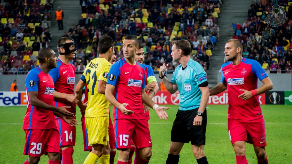 GALERIE FOTO | Cum s-a vazut Steaua - Villarreal de pe National Arena: explozie de bucurie la golul lui Sulley si de nervi la penaltyul refuzat la hentul lui Rukavina_18