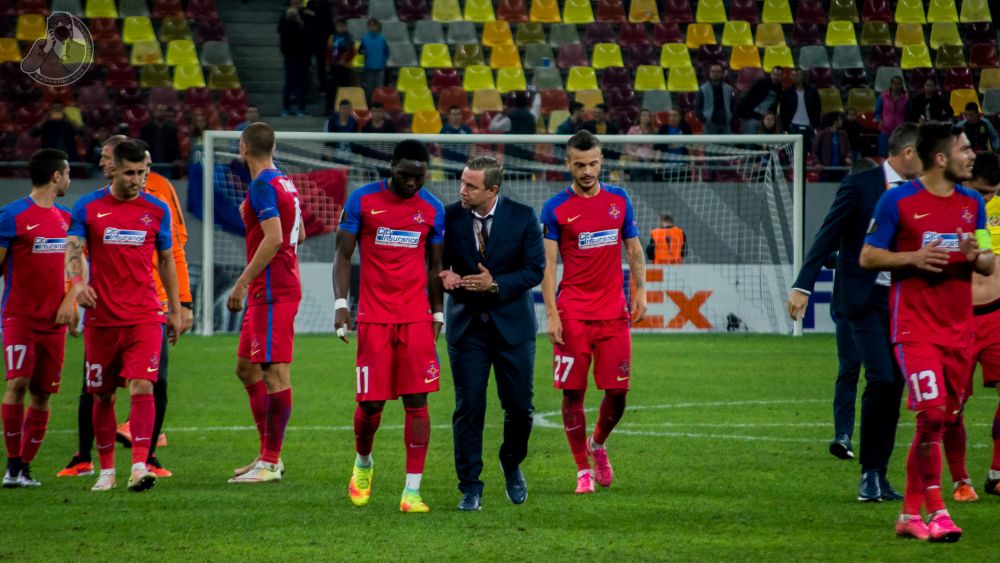 GALERIE FOTO | Cum s-a vazut Steaua - Villarreal de pe National Arena: explozie de bucurie la golul lui Sulley si de nervi la penaltyul refuzat la hentul lui Rukavina_21