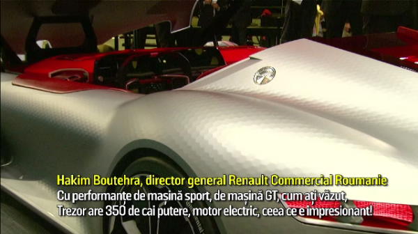 Cum arata Trezor, masina cu care Renault a luat ochii tuturor la salonul auto de la Paris 