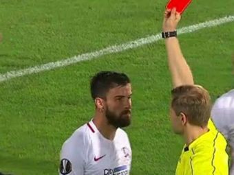 
	Pedeapsa drastica pentru gestul inconstient al lui Enache: UEFA l-a suspendat pentru 3 meciuri din Europa League pe stelist
