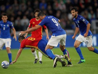Un jucator a fost DAT AFARA de la nationala dupa meciul Italia - Spania! Gestul pe care l-a facut