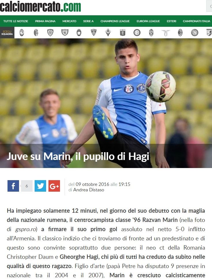 Un debut de vis si o veste pe masura. Italienii anunta ca Razvan Marin urmarit de un club urias al Europei, dupa ce in vara s-a aflat in atentia Romei_2