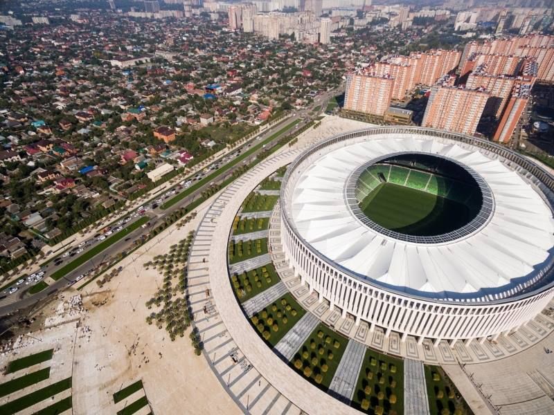 Imagini impresionante cu noul stadion inaugurat la Krasnodar: prima arena cu ecran 360 de grade, conceptul de tabela a disparut FOTO_1