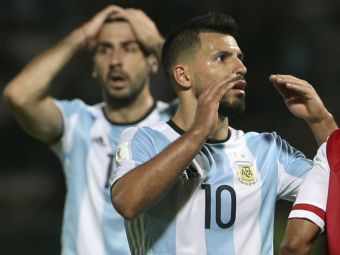 
	Argentina a pierdut cu Paraguay si e in afara locurilor de Mondial! Aguero a ratat IAR un penalty
