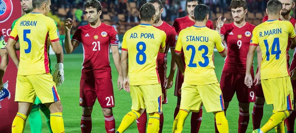 armenia Echipa Nationala preliminarii CM 2018 Romania