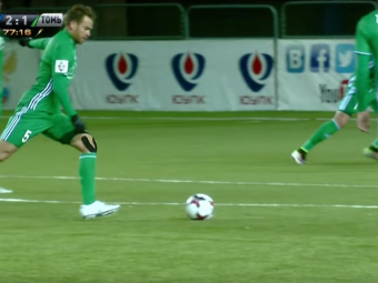 Gol spectaculos marcat de Bicfalvi in Rusia! Executie perfecta din lovitura libera! VIDEO