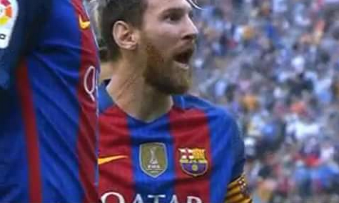 Leo Messi Barcelona la liga Spania Valencia