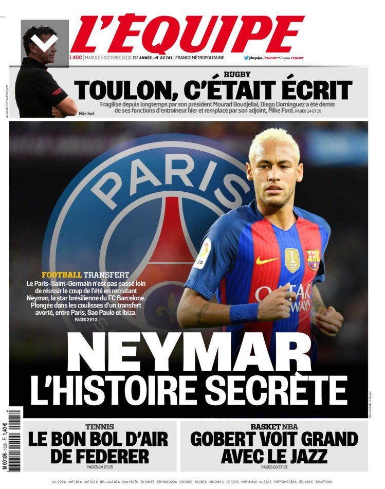 Detaliile nestiute ale unui transfer ASTRONOMIC! PSG platea de 190 milioane de euro clauza pentru Neymar, salariu de 40 de milioane pe an, dar brazilianul a cerut un bonus incredibil_2