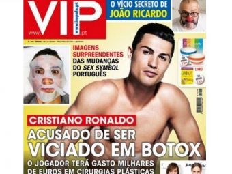 
	Ronaldo, baiat de salon :) Dezvaluiri intr-o publicatie din Portugalia: starul Realului este dependent de botox si cheltuieste mii de euro pe tratamente faciale

