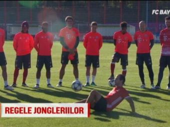 
	Robben, Ribery si Lewandowski au ramas masca in fata superschemelor unui albanez care jongleaza PE STRAZI. VIDEO
