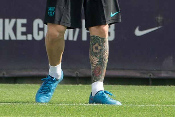 Messi i-a lasat INTERZISI pe fanii sai! Ce tatuaj si-a facut pe piciorul stang in locul acestui desen_2