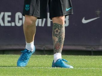 
	Messi i-a lasat INTERZISI pe fanii sai! Ce tatuaj si-a facut pe piciorul stang in locul acestui desen
